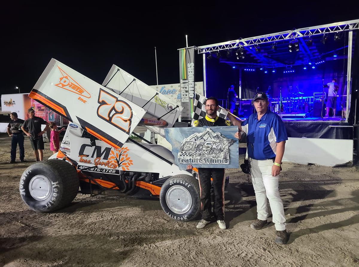 Phil Dietz Caps ASCS Frontier Season With Victory At Big Sky Speedway