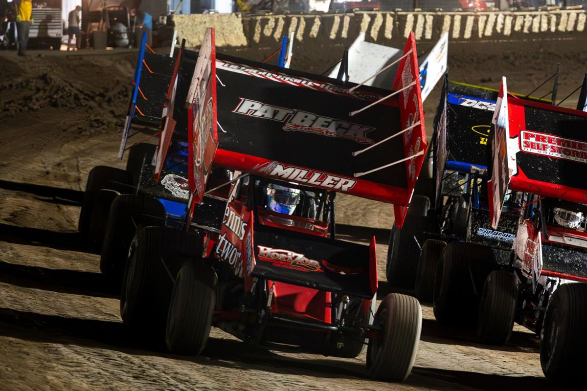 Kelly Miller Grabs ASCS Frontier Opener At Big Sky Speedway