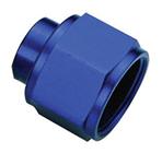 SRP Aluminum AN Flare Cap, Blue