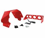 TCI Powerglide Transmission Shield, Red