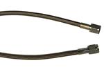 SRP Steel Braided Brake Line, Straight AN -03 Ends