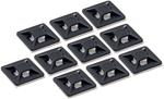 Allstar Wire Tie Mounting Bases, 3/4 10/Pack