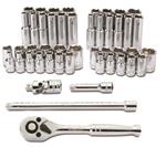 Titan Tools 47 pc 1/4 Drive Mechanic SAE/mm Socket Set