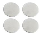 A&A Round End Cap, 1-1/2 Diameter 1/8 Steel 4/Pack