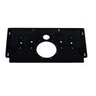 HRP Rear Steel Motor Plate, Black