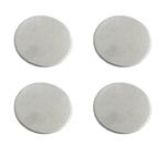 A&A Round End Cap, 7/8 Diameter 1/16 Steel 4/Pack