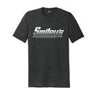 Smileys Chrome Logo Tee, Black Frost