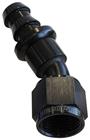 SRP 30° Elbow Push-On Hose Fitting, Black