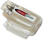 RACEceiver Enclosed Holder Clip, Clear