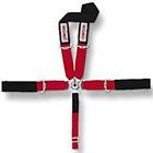 Simpson 5-Way Camlock Nomex Wrap Drag Belt, Red