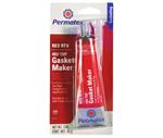 Permatex High-Temp Red RTV Silicone Gasket Maker, 3 oz