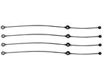Allstar 10 Nylon Lanyards, 4/Pack