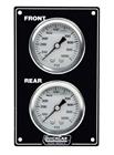 QuickCar Mini Brake Bias Gauge Black