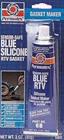 Permatex Sensor Safe Blue RTV Silicone Gasket Maker, 3 oz