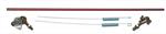 SRP 23 Complete Throttle Linkage Kit, 1/4 Rod Ends - Red