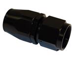 SRP Straight Reusable Aluminum Fittings, Black