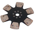 Ram 10.5 Metallic Clutch Disc, Solid Hub 1-1/8 10-Spline