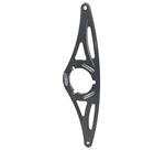 King Half Steering Box Mount, Black