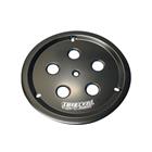 TruForm 15 Aluminum Vented Wheel Cover Kit, Matte Black