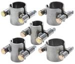 Allstar Tube Clamps with Nyloc Nuts and Bolts