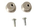 Ultra Shield Silver Aluminum Tearoff Posts, 2/Pack