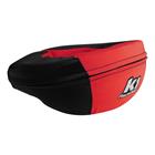 K1 Nylon Kart Adult Neck Collar, Carbon/Red