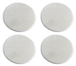 A&A Round End Cap, 1-3/4 Diameter 1/8 Steel 4/Pack