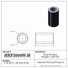 HRP King Pin Boss, Midget 1.250 O.D.