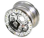 Real 15X8 IMCA Premium D-Lite Chrome Beadlock Wheels