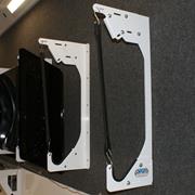 HRP Universal Nose Wing Wall Mount, White
