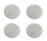 A&A Round End Cap, 1-1/4" Diameter 1/8" Steel 4/Pack