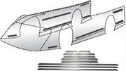 Keyser Mfg Late Model Aluminum Body Brace Kit