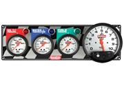 QuickCar 3-Gauge Panel With 5" Tach, OP WT FP