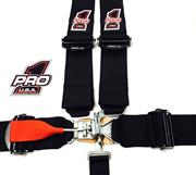 Pro 1 5-Pt Latch & Link Pull Up Harness w-Pro Elite Adjusters