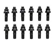 ARP SB Chevy Header Stud Kit, 3/8"x1.670 12-Point Black Oxide - Set of 12
