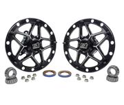 Ti22 Direct Mount Front Hubs Kit, Forged Black
