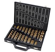 Titan Tools 170pc Titanium Coated Drill Bit Set