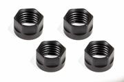 Wehrs 1" Steel Coarse Screw Jack Jam Nuts, Set of 4