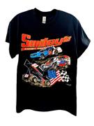 Smiley's Multi-Car Tee - Black