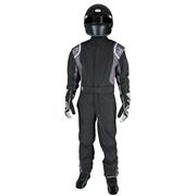 K1 Precision II Youth SFI 3.2A/5 Suit, Black/Grey