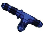 SRP Bulkhead Run Tee Fittings, Blue
