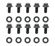 ARP Chevy V8 Timing Cover Bolt Kit - Black Oxide 12-Point