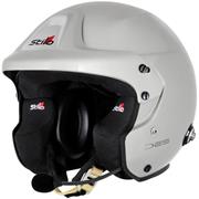 Stilo Trophy DES FIA 8859 Rally Plus Helmet, Silver