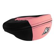 K1 Nylon Kart Adult Neck Collar, Carbon/Pink