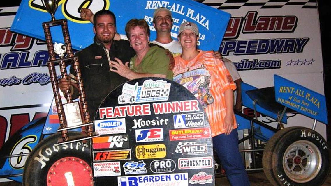 Jeremy Scott races to career first O'Reilly USCS victory in the Randy Helton Memorial Race