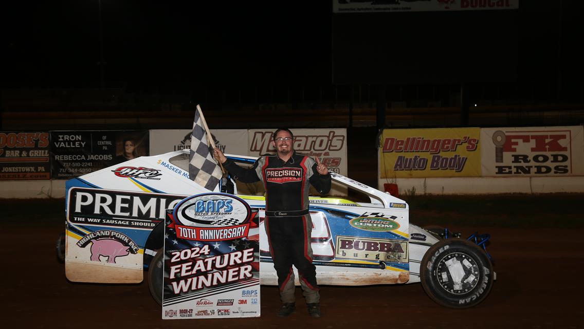 Tony Jackson Sweeps, Troy Conrad's First Victory, Snook, Davis and Cantrell Tack on Another Feature Win at BAPS!