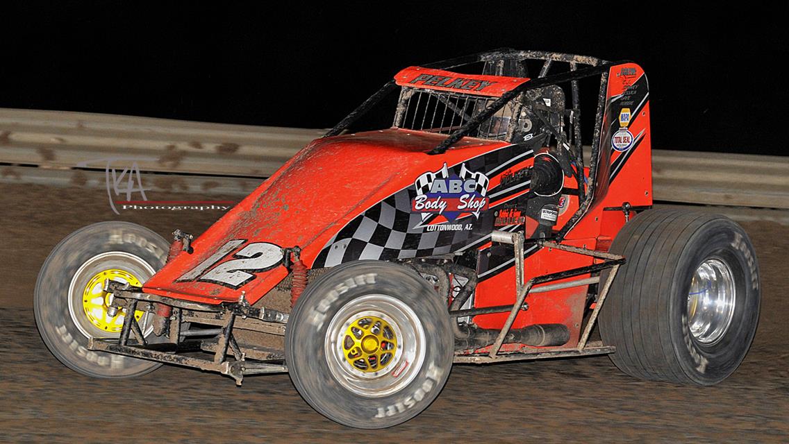 Pelkey Rallies to Canyon victory at Arizona Speedway!