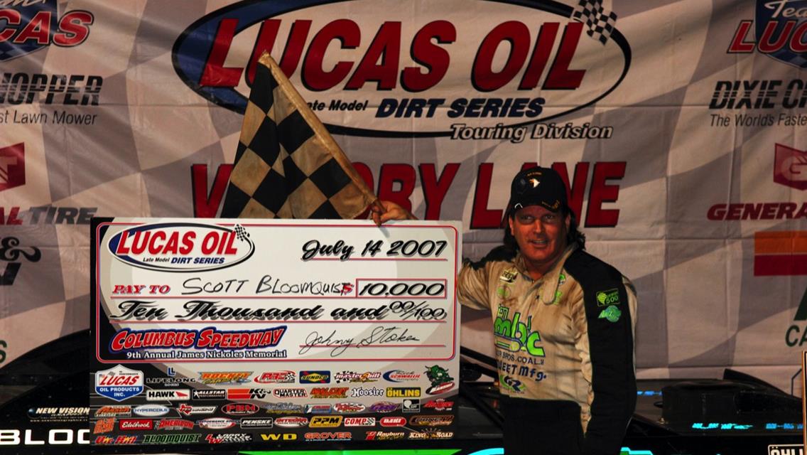 Bloomquist Holds off Schlieper Winning Series Event at Columbus