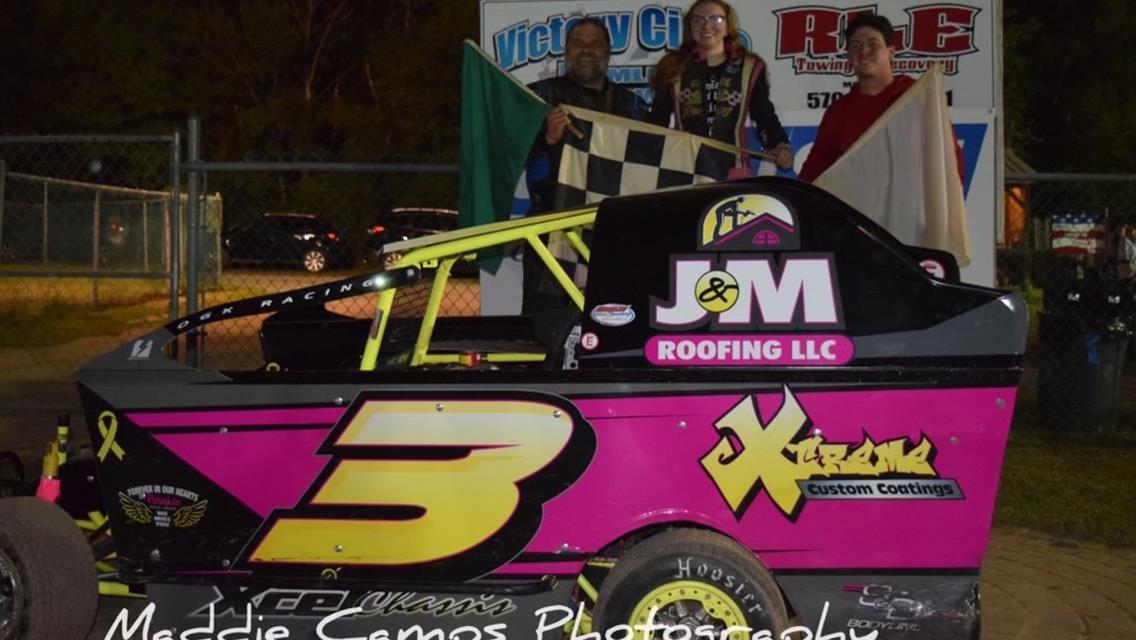 **XCEL 600 Modifieds - 7/16 Results**