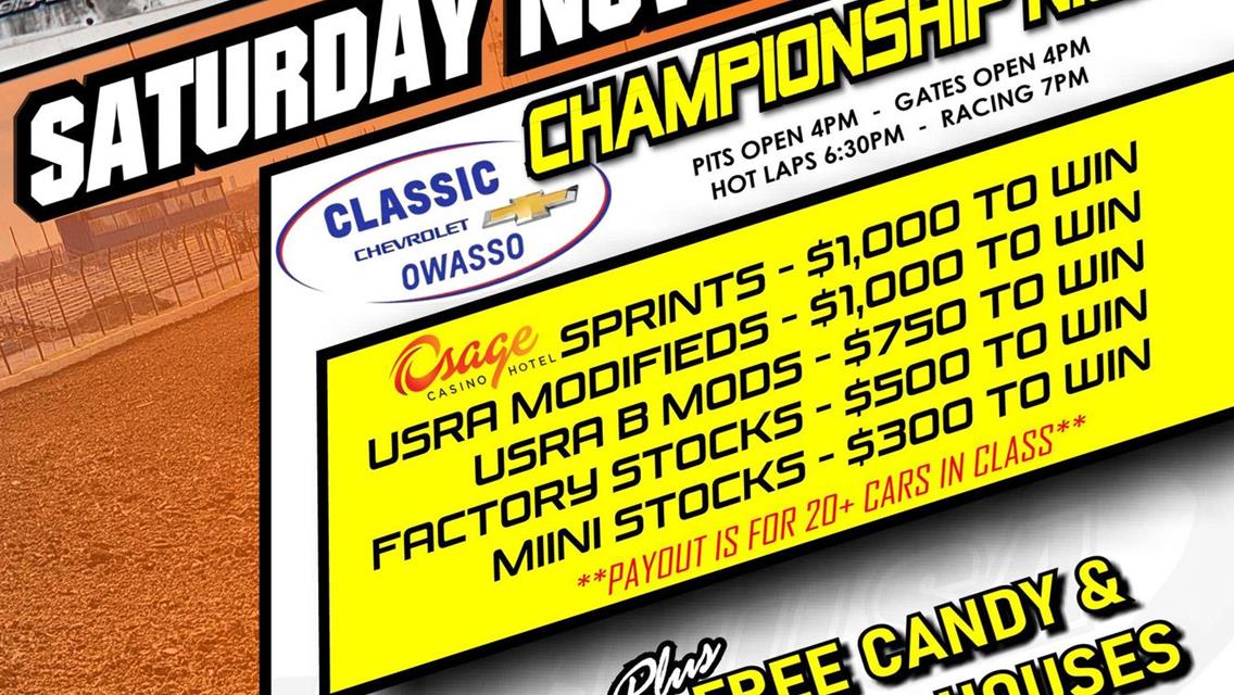 Racing this Saturday Night